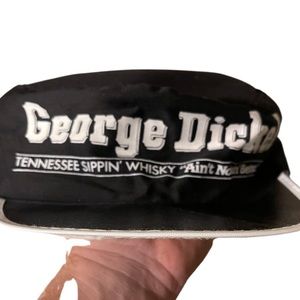 Vintage George Dickel Tennessee Whiskey Painters Hat : One Size